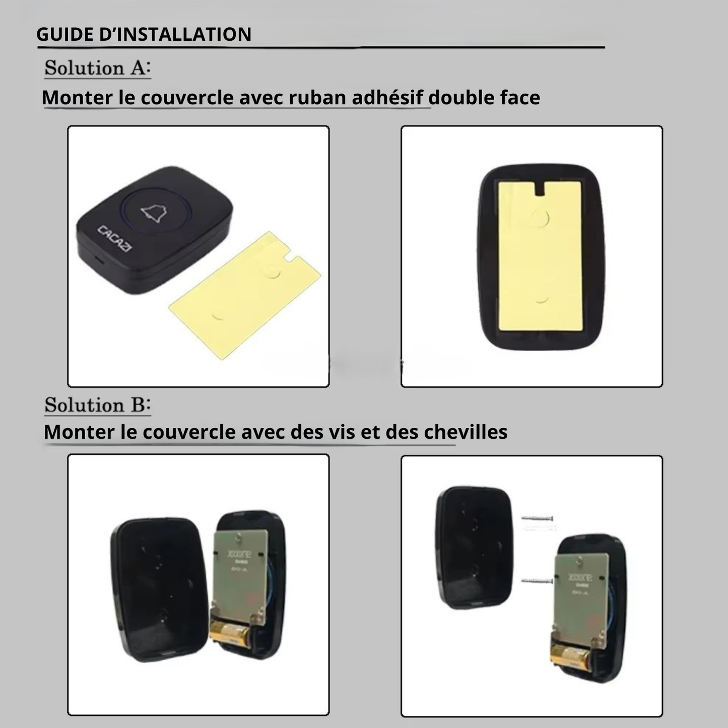 Sonnette Numerique sans fil